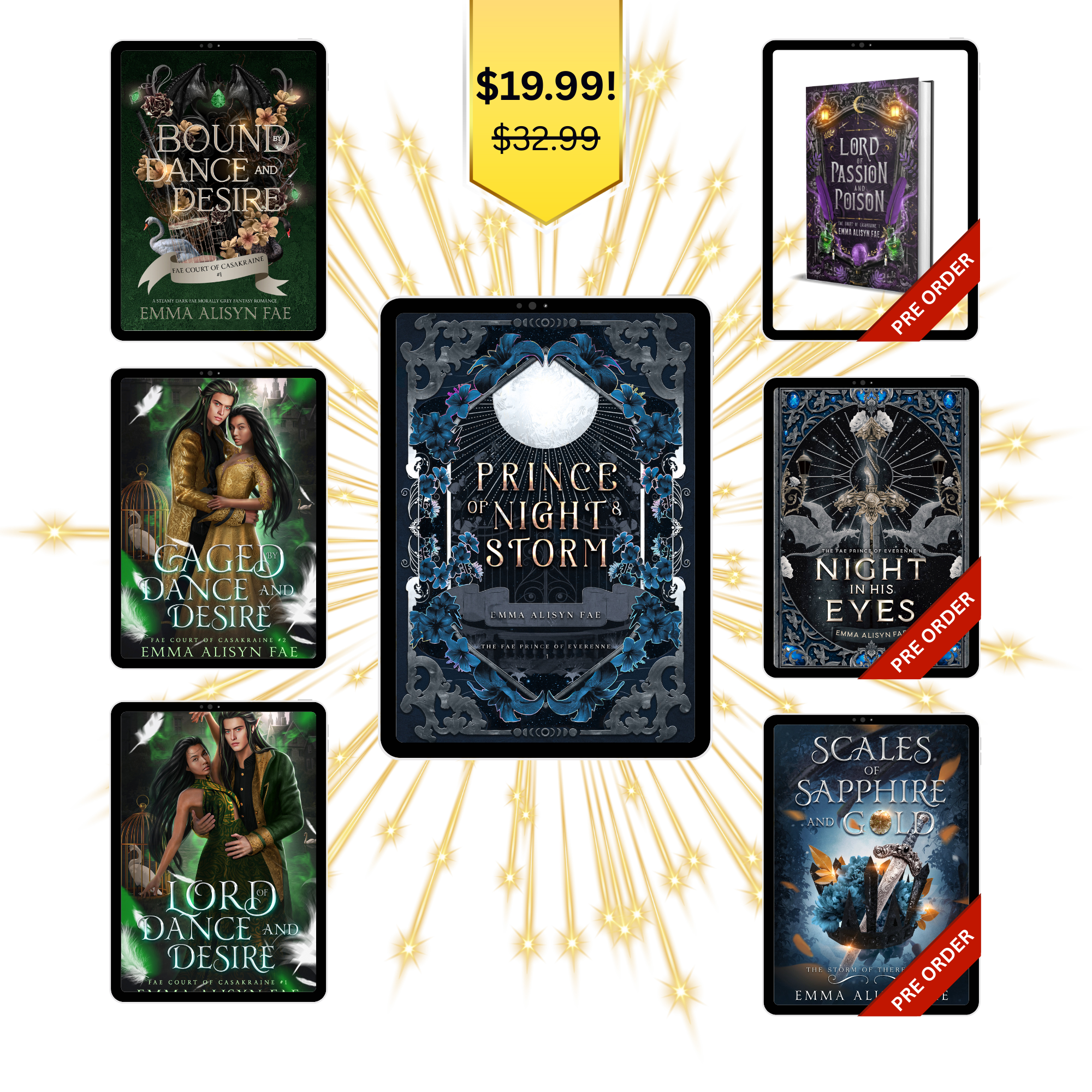 2026 Romantasy Bundle 40% off! - Emma Alisyn Fae - High Fantasy Romance Books