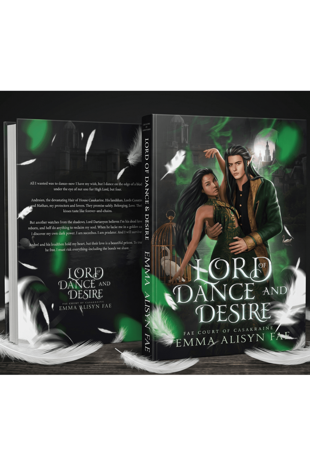 Lord of Dance & Desire (Fae Court of Casakraine, 5) | Dark Fae WOC Morally Gray Poly Diverse Fantasy Romance | Paperback | Emma Alisyn Fae - Emma Alisyn Fae - High Fantasy Romance Books