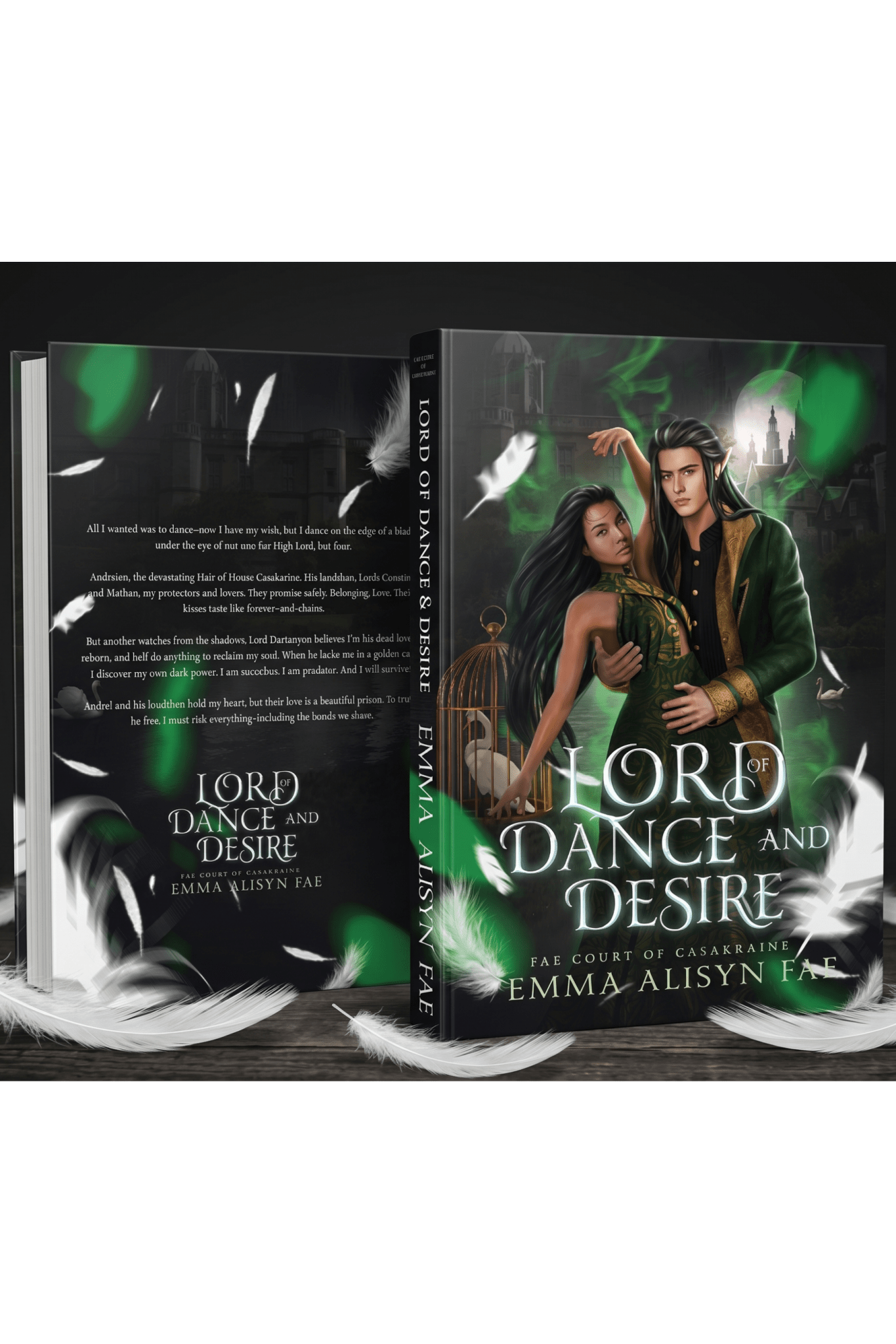 Lord of Dance & Desire (Fae Court of Casakraine, 5) | Dark Fae WOC Morally Gray Poly Diverse Fantasy Romance | Paperback | Emma Alisyn Fae - Emma Alisyn Fae - High Fantasy Romance Books