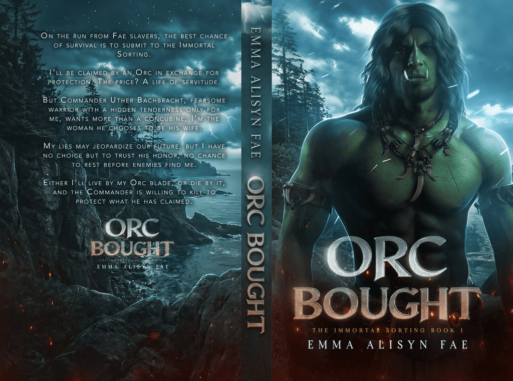 Orc Bought (Immortal Sorting, 1) - Paperback - Emma Alisyn Fae - High Fantasy Romance Books