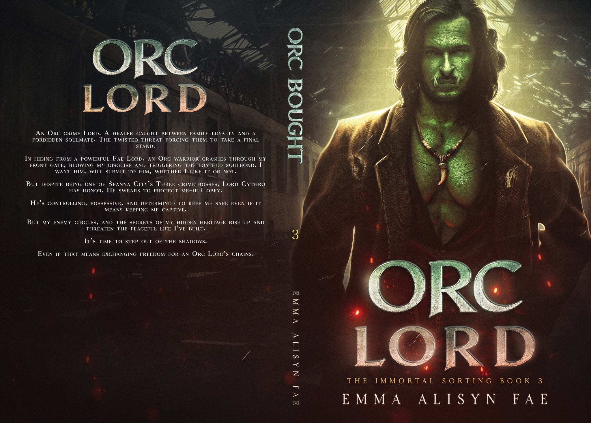 Orc Lord - Paperback - Emma Alisyn Fae - High Fantasy Romance Books