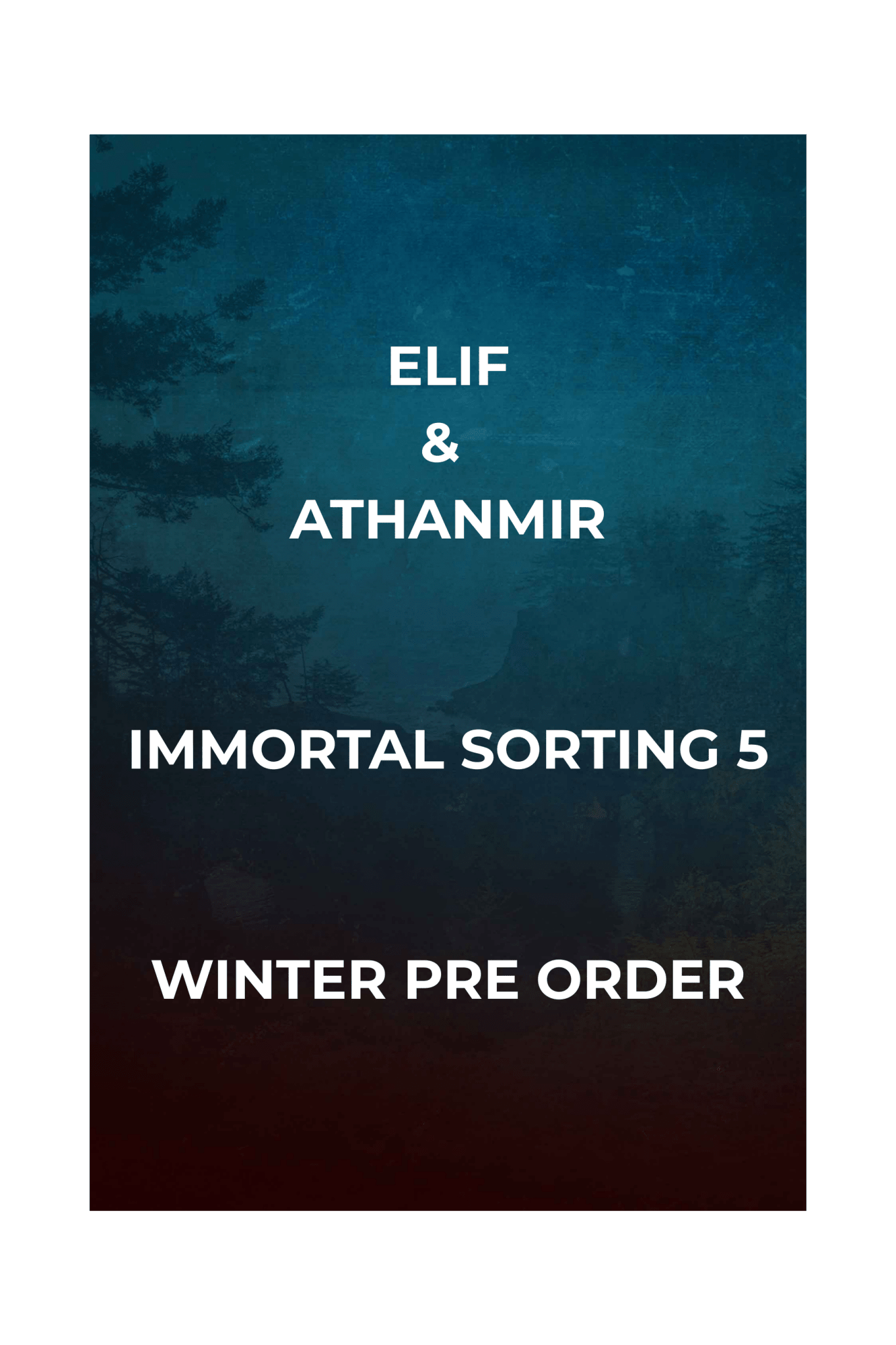 Title TBD (Elif & Athanmir) Immortal Sorting 5 PREORDER - Emma Alisyn Fae - High Fantasy Romance Books