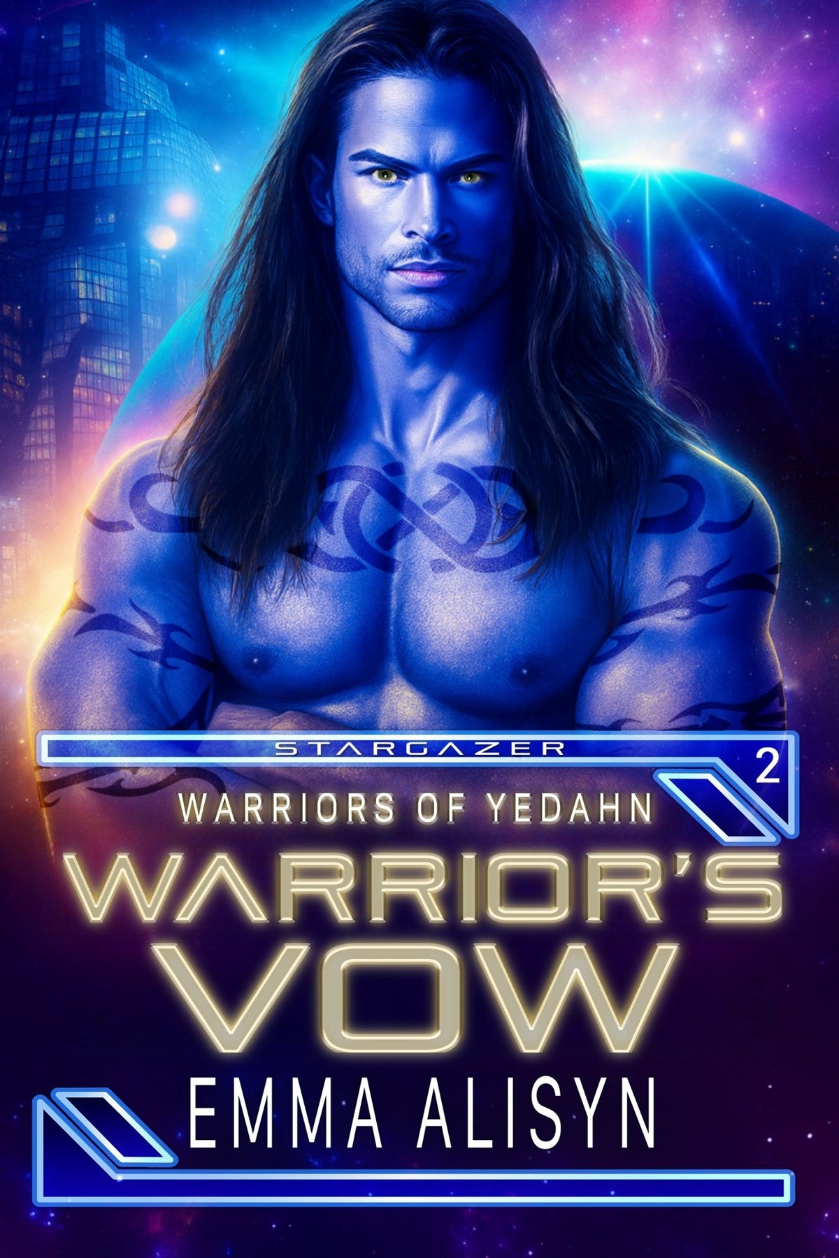 Warrior's Vow: A Sci Fi Alien Warrior Romance (Warriors of Yedahn Book 2) - Emma Alisyn Fae - High Fantasy Romance Books